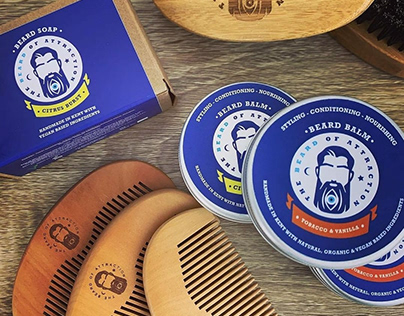 Beard Products - Logo & Packaging Design